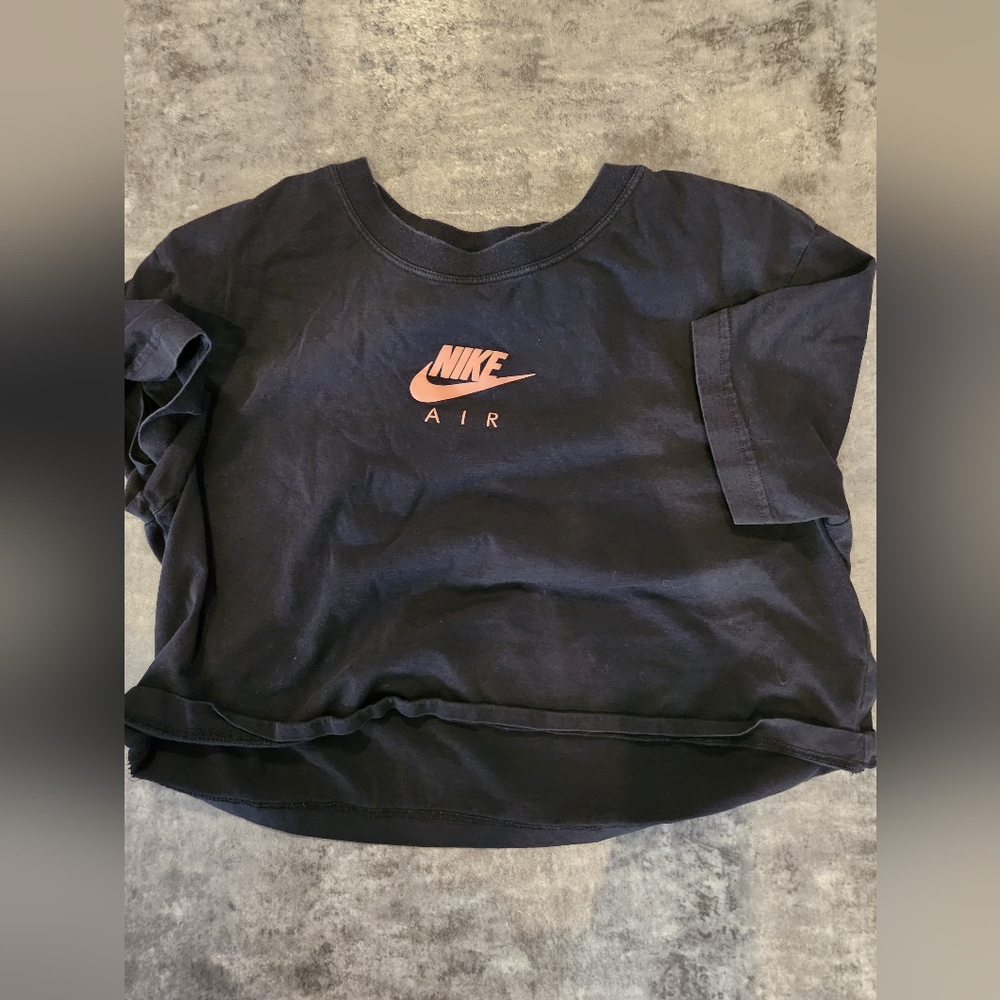 Nike Black Crop Top